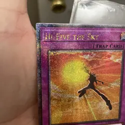 Hi-Five the Sky 25th Quarter Century Secret Rare 1st Edition RA04-EN239 Card NM! - Image 3