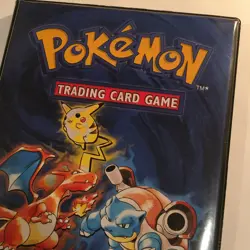 Vintage Pokemon Card Binder Lot 1999 Wizards Of The Coast - Image 2