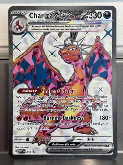 Charizard EX SVP 056 Pokemon Scarlet Violet Promo Full Art Card Near Mint - Image 1