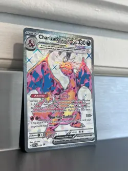 Charizard EX SVP 056 Pokemon Scarlet Violet Promo Full Art Card Near Mint - Image 2