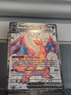 Charizard EX SVP 056 Pokemon Scarlet Violet Promo Full Art Card Near Mint - Image 4