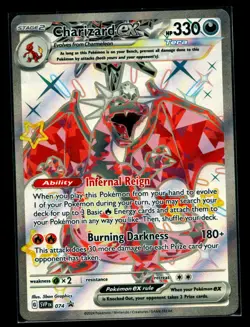 Charizard ex - 074 SV: Scarlet & Violet Promo Cards Pokemon TCG NM - Image 1