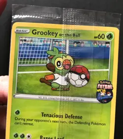 Grookey On The Ball 003/005 Futsal Pokemon Card PROMO UK Exclusive NEW SEALED - Image 4