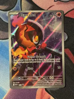 Pokemon Phantasmal Flames Charcadet Promo Card - Image 1