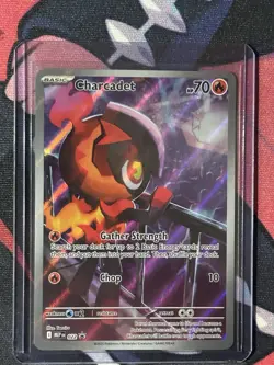 Pokemon Phantasmal Flames Charcadet Promo Card - Image 3