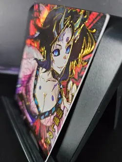 Shinobu Kocho Demon Slayer Holo Foil KM Card Demon Hashira Anime Manga CCG - Image 3