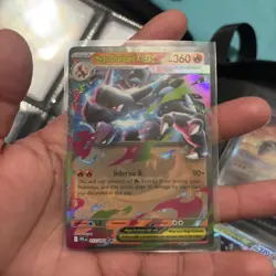 Mega Charizard X EX Double Rare Card 13/94 Pokemon Phantasmal Flames NM/M - Image 1