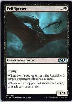 Fell Specter U Core Set 2019 96 LP MTG - Image 1