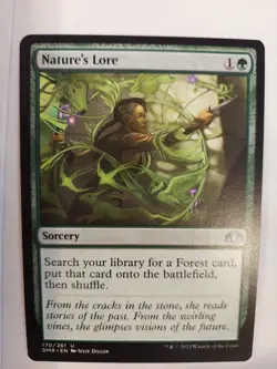 Nature's Lore Dominaria Remastered Regular - Image 1