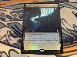 MTG Avatar The Last Airbender Secret Tunnel Extended Art Foil 0392 - Image 1