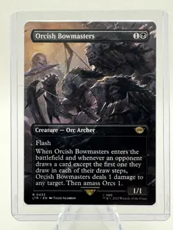 Near Mint Orcish Bowmasters (Borderless) LTR 433 MTG Lord of the Rings - Image 2