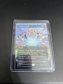 Arcane Denial (Rainbow Foil) Secret Lair Drop Foil mtg - Image 1
