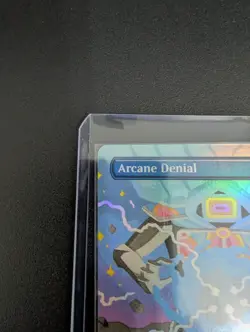 Arcane Denial (Rainbow Foil) Secret Lair Drop Foil mtg - Image 2