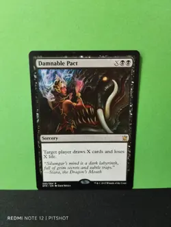 Damnable Pact / Schandlicher Pakt - MTG Magic - Image 1