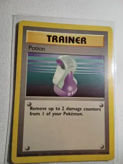 Pokemon Trainer Card Potion 94/102 Original Base Set Vintage 1999 Excellent Cond - Image 1
