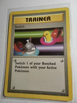 Switch 1999 Base Set 95/102 Pokemon Card WOTC Vintage Trading - Image 1