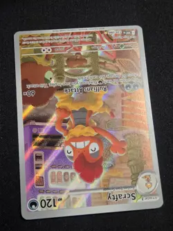 Scrafty 139/086 SV: White Flare Pokemon Card NM - Image 2