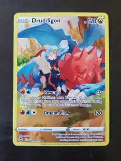 Pokemon Druddigon Silver Tempest TG09/TG30 Ultra Rare Holo - Image 1