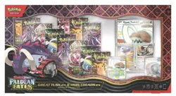 Pokemon Paldean Fates Great Tusk ex & Iron Treads ex Premium Collection - Image 1