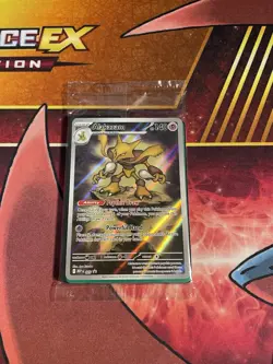 Pokemon Alakazam MEP009 Mega Evolutions ETB Promo Factory Sealed (B) - Image 1