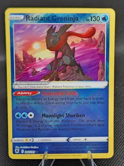 RADIANT GRENINJA 046/189 Astral Radiance Radiant Holo Rare Pokemon TCG NM - Image 1