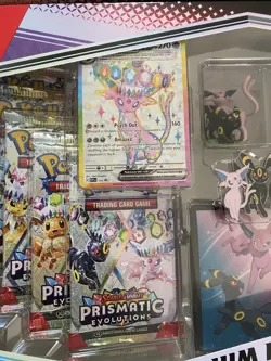 Pokemon TCG Prismatic Evolutions Premium Figure Collection New Sealed Box X2 - Image 2