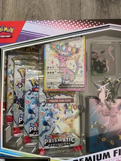 Pokemon TCG Prismatic Evolutions Premium Figure Collection New Sealed Box X2 - Image 3