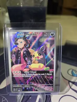 Pokemon TCG Marnie's Morpeko SVP 206 Rival Battle Deck Black Star Promo - Image 1