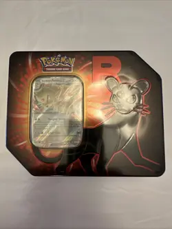 Pokemon TCG: Team Rocket Tin Set of 3 Mewtwo Nidoking Persian - Image 3