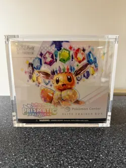Prismatic Evolutions Pokemon Center Exclusive Elite Trainer Box - PC ETB Sealed - Image 1