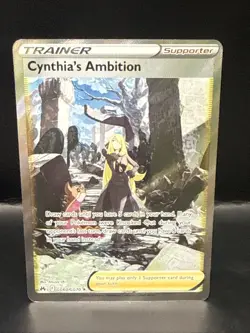 Pokemon TCG Cynthia's Ambition Crown Zenith: Galarian Gallery GG60/GG70 - Image 1