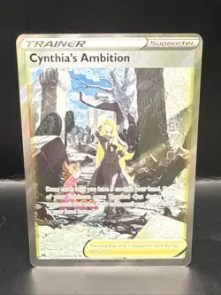 Pokemon TCG Cynthia's Ambition Crown Zenith: Galarian Gallery GG60/GG70 - Image 2