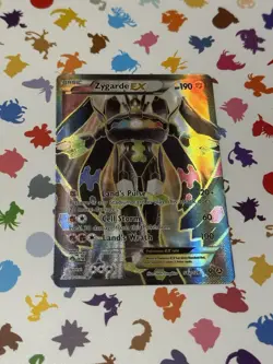 Pokemon TCG - Zygarde EX - Fates Collide 54a/124 Alternate Art Full Art Holo LP - Image 2
