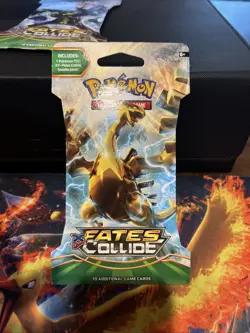 Pokemon Fates Collide XY Booster Pack Factory Sealed Great Condition - Image 1