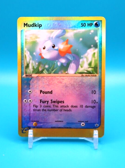 Pokemon - Black Star PROMO E Series - Mudkip Reverse Holo 010 - Image 1