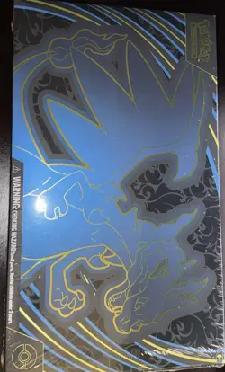 RIPPED SEAL*Pokemon Phantasmal Flames Mega Charizard EX UPC Sealed Ultra Premium - Image 1