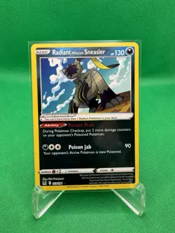 Radiant Hisuian Sneasler Rare - 123/196 - Lost Origin Pokemon 2022 - Image 1