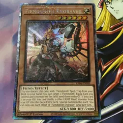 Fiendsmith Engraver (Prismatic Collectors Rare) - RA04-EN049 - Yu-Gi-Oh TCG - Image 1