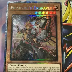 Fiendsmith Engraver (Prismatic Collectors Rare) - RA04-EN049 - Yu-Gi-Oh TCG - Image 2