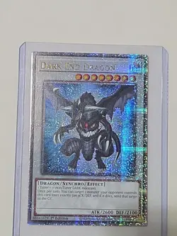Yugioh! Dark End Dragon (Quarter Century Secret Rare) RA03-EN216 - Image 1
