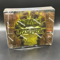 Yu-gi-oh! 25th Quarter Century Stampede 1st Edition Booster - Box Sealed - Image 1