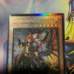 Yu-Gi-Oh! Fiendsmith Engraver PRISMATIC COLLECTORS RARE - RA04-EN049, 1st Ed, NM - Image 3