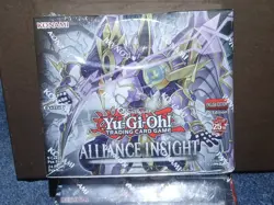 Yugioh Alliance Insight Sealed Booster Box 1st Edition - 24 Booster Packs - Image 1