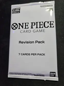One Piece Card Game TCG Sealed Paramount War Box Topper Revision Pack New - Image 1