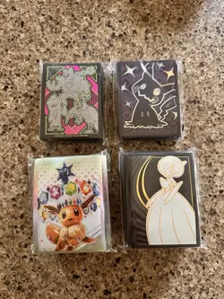 25 Pokemon Elite Trainer Box/Collection Box 65 Card Sleeves {14 Unique} Sealed - Image 4