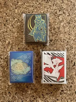 25 Pokemon Elite Trainer Box/Collection Box 65 Card Sleeves {14 Unique} Sealed - Image 5