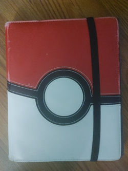 Pokemon POKEBALL album Binder (PRO) *USED* Ultra Pro 360 card - Image 1