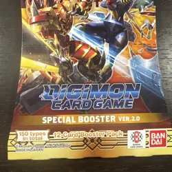 Digimon Card Game Special Booster Ver.2.0 Unopened - Image 2