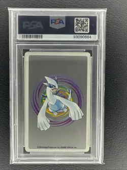 Dragonite PSA 10 Pokemon Silver Version Playing Card 149 3 of Spades Lugia Poker - Image 2