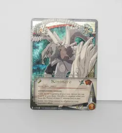 Naruto TCG Trading Card Game KIMIMARO 124 Foil Super Rare (2002) - Image 2
